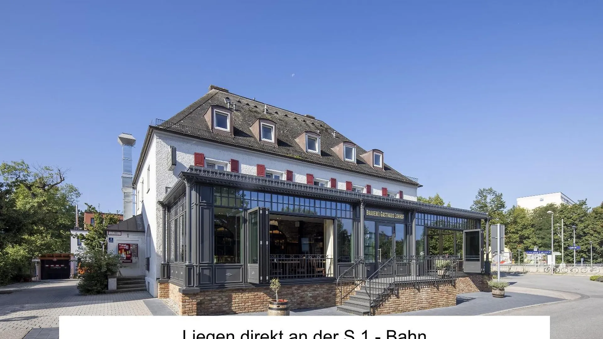 *** Отель Brauerei Gasthaus Lohhof Im Muenchner Norden, Direkt An Der S1, Naehe Vom Flughafen, Zentrum, A92, Allianz Arena, Ruderregatta Und Schiessanlage G- Hochbrueck Entfernt, Internationale Kueche Унтершлайсхайм Германия